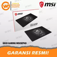 MSI AGILITY GD20 GAMING MOUSEPAD - MOUSE PAD GAMING