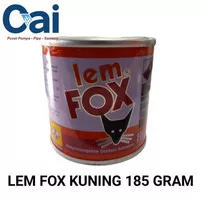 GROSIR - LEM FOX KUNING 185 GRAM - LEM AIBON - LEM SERBAGUNA