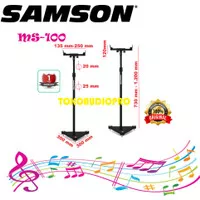 Samson ms100 ms-100 ms 100 stand speaker monitor studio