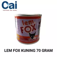 GROSIR - LEM FOX KUNING 70 GRAM - LEM AIBON - LEM SERBAGUNA