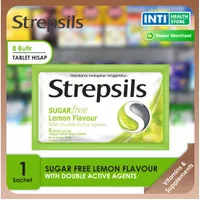 STREPSILS | Sugar Free Lemon Flavour | 8 pcs sachet