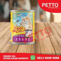 Super Cat Chicken & Tuna [400 g] Makanan Kucing