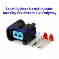 Soket Injektor Nozzle injector Honda Jazz City Crv Stream Civic