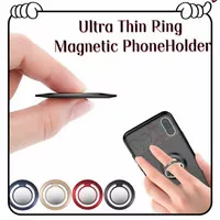 Ultra Thin Iring Magnetic Phone Holder Mount Finger Ring Grip Phone
