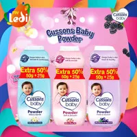 Cussons Baby Powder 50gr EXTRA 25gr / Cussons Bedak Tabur / MY LEDI