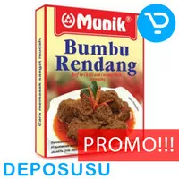 MUNIK Bumbu RENDANG 115g | Beef in chilli and coconut milk Seasoning