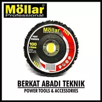 MOLLAR Clean and Strip 4 Inch Amplas Disc Penghapus Perontok Cat Karat
