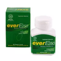 Ever E 250 IU 30 Soft Capsul/ Vitamin E/Vitamin E 250 IU/Vitamin Kulit