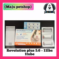Revolution plus Cat 2.5-5kg - Revolution Cat Adult - Obat Kutu Kucing
