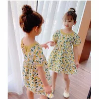 mini dress fruit cute anak perempuan import/baju dress anak cewek