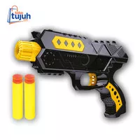 Mainan Aman Untuk Anak Tembakan Pistol Air Soft Gun Sniper Peluru Nerf