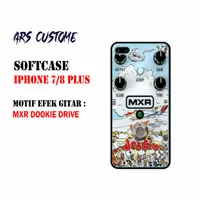 Softcase Hardcase Iphone 7 8 Plus Motif efek gitar Mxr Dookie Drive