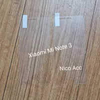 Xiaomi Mi Note 3 Note3 Tempered Glass Kaca No Full TG Biasa