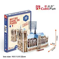 Cubicfun Mini 3D Puzzle - Notre Dame de Paris