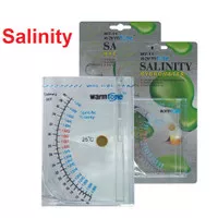 Salinity Hydrometer Salt Water Salinity Meter Warmtone Wt-11 Pengukur