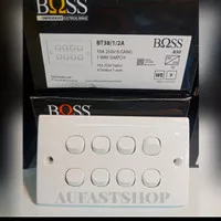 saklar 8 gang /Boss/Grid switch/BT 38/1/2A