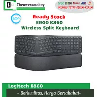 Logitech Ergo K860 Wireless Bluetooth Split Keyboard Multi Device