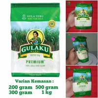 GULA PASIR GULAKU 1 Kg - Gula Tebu Premium Kemasan Hijau - TemuPawon