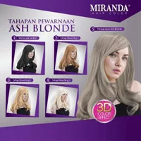 Miranda Hair Color Premium (Cat Rambut Permanen) Pastel Series 30ml