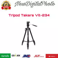 TRIPOD TAKARA VIT-234 VIDEO TRIPOD TAKARA VIT234 FOR DSLR / MIRRORLESS