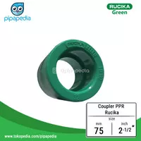 Coupler/ Sock PPR Fitting PPR Rucika 75mm x 2-1/2 inch