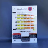 Poster Akrilik, Poster ACT, Asthma Control Test