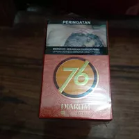 Rokok jarum 76 sigaret kretek per slop, rokok djarum 76