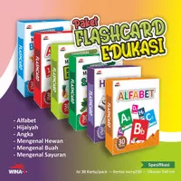 Flashcard Edukasi Anak / Kartu Huruf / Kartu Angka dll