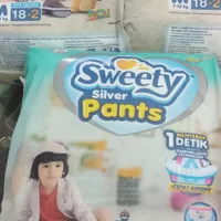 sweety silver pants m 18+2