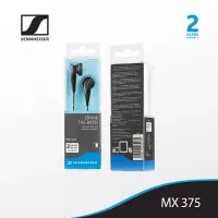 Earphone Headset Sennheiser MX 375 / MX375 Wired Original Quality 1484
