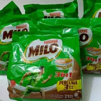 Milo Malaysia Sachet 3in1 Stick 18+3 Activ Go Nestle