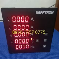 Digital Meter Volt + Ampere meter + Frequensi Meter Hefftron HDM9696