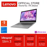 Lenovo IdeaPad Slim 3 14IML05 Core i3-10110U 4GB 256SSD W10 OHS