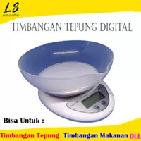 Timbangan tepung Digital / Timbangan Kue Digital - Timbangan Digital