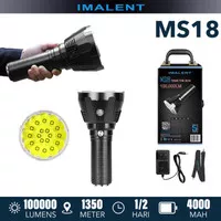 IMALENT MS18 100000 Lumens Flashlight