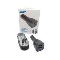 CAR CHARGER/SAVER MOBIL SAMSUNG DUAL ADAPTER USB FAST CHARGING