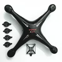 Syma X5SW RC Quadcopter Drone Spare Parts Black Main Body Atas Bawah