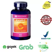 Wellness Excell C 1000mg / Excell-C 1000 mg Vitamin C 60 Tablet