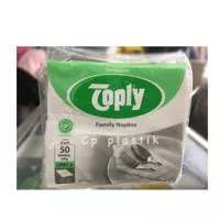 Tissue Kertas / Napkin Merk Toply (isi 50 lembar)