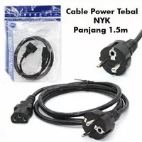 kabel power cpu / Accord tebal original NYK 1.5 m