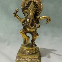 Patung Dewa Ganesha menari G001