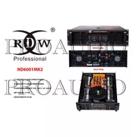 power amplifier rdw nd6001 Mk2 original class gb garansi resmi rdw