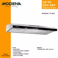 Slim Hood Modena RX 9632 / Cooker Hood Modena RX 9632 Moderno (90 cm)