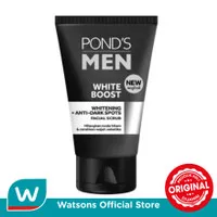 Ponds Men White Boost Facial Scrub 100gr