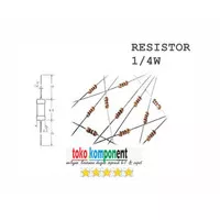 Resistor 10k ohm 1/4 watt 5% 10K R 1/4 W 5 % 10 kilo ohm