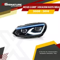 HEADLAMP VOLKSWAGEN (VW) GOLF MK6 2008 - 2014 MK8 STYLE