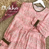 Mikha Dress by Shafeeya | Gamis katun Jepang