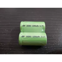 Battery Batre baterai 18350 Lithium Ion 3.7v 1200mah Senter/Bor/Obeng