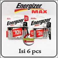 Baterai ENERGIZER Max - AA A2 / AAA A3 - Isi 1pak 6pc