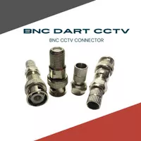 4CH BNC KONEKTOR BNC CCTV CONNECTOR DRAT MALE COAXIAL RG59 RG6 PROMO